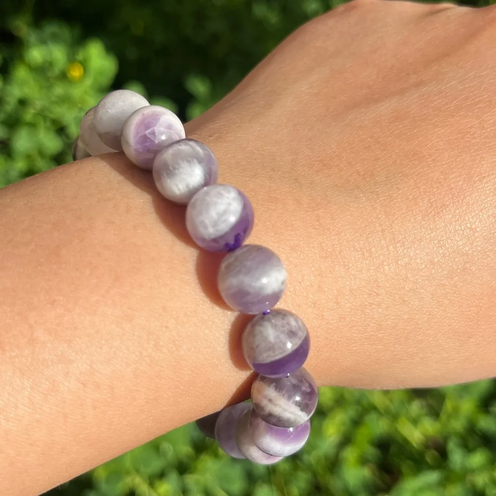 10mm banded dream amethyst bracelet‎
